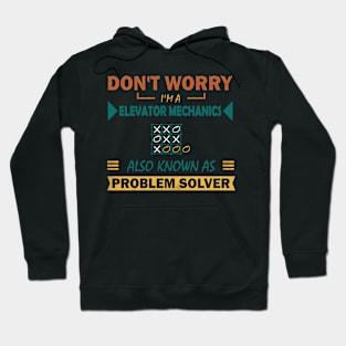 elevator mechanic problem solver Hoodie